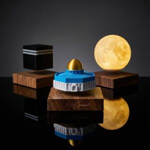 3 in 1 BONDEL (DOME OF THE ROCK + MECCA + MOON + 1 BASE)